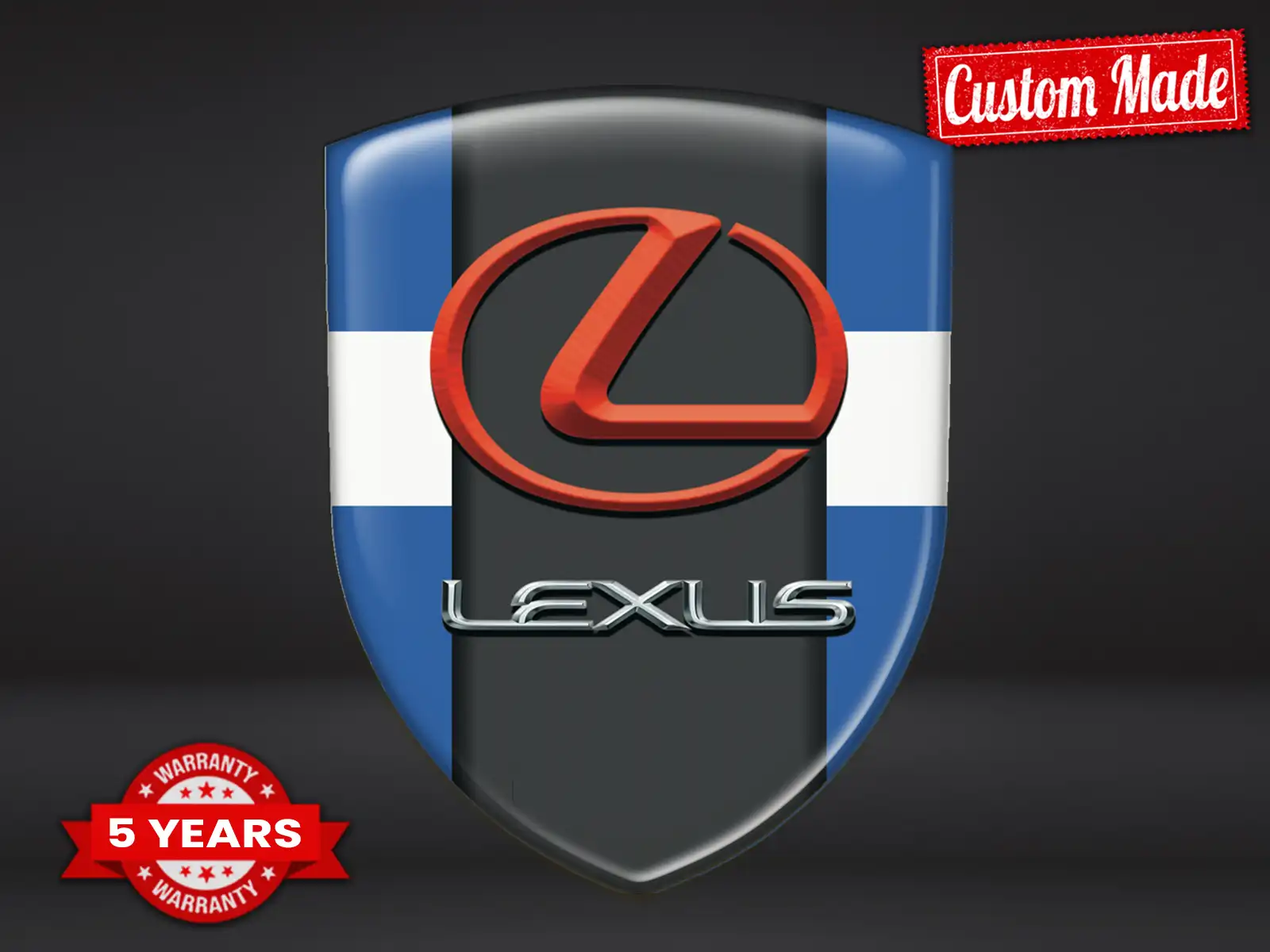 Lexus Autoaufkleber Stern Hochwertig Anpassbar